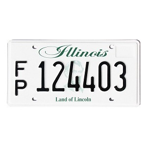 2022 Illinois Fleet License Plate #124403