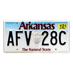 2023 Arkansas License Plate #AFV28C