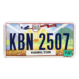 2023 Ohio Fleet License Plate #KBN2507