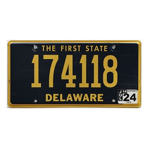 2024 Delaware License Plate #174118