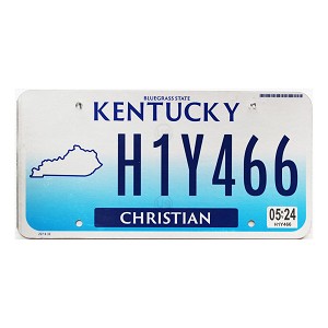2024 Kentucky License Plate #H1Y466