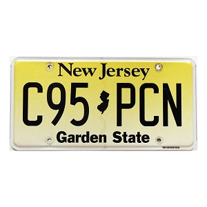 2024 New Jersey License Plate #C95PCN