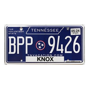 2024 Tennessee License Plate #BPP9426