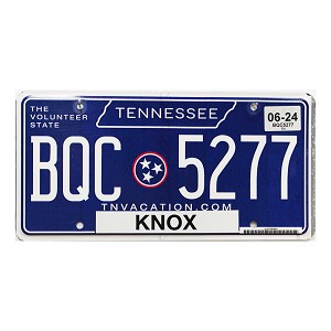 2024 Tennessee License Plate #BQC5277