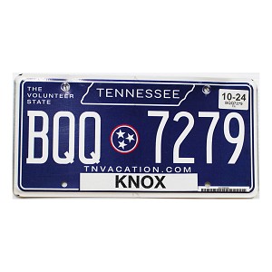 2024 Tennessee License Plate #BQQ7279