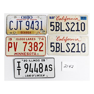 License Plates For Sale Bulk Lot #2142