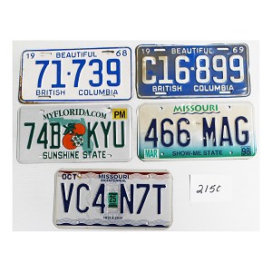 License Plates For Sale Bulk Lot #2150