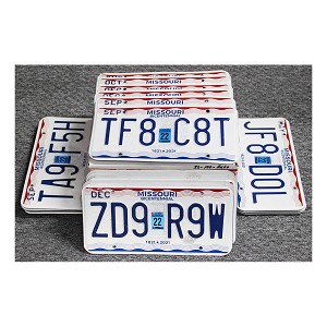 Missouri Bulk Lot License Plates 2022